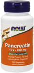 NowFoods Pancreatin 200 mg 100 caps