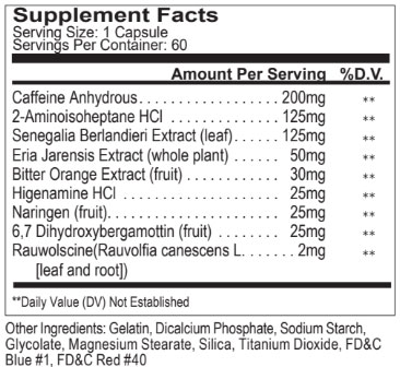 redux prime nutrition - skład