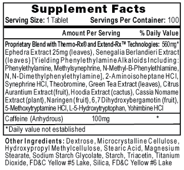 lipodrene 100 caps Hi-Tech